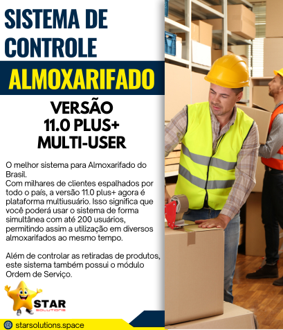 Sistema de Controle de Almoxarifado